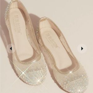David’s Bridal De Blossom Shoes